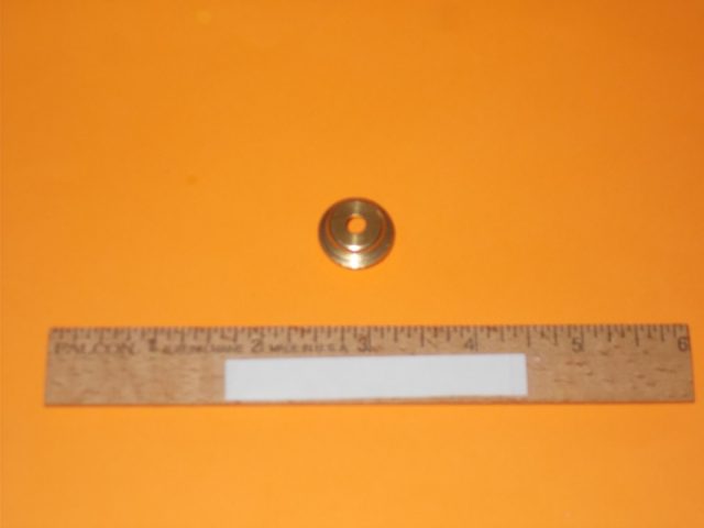 Tobacco Pipe parts & accessories – (1) Large Smokeless Cap – Brass – 5/8″