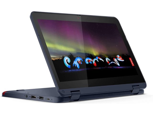 Lenovo 300w Gen 3 2-in-1 Touchscreen 11.6″ HD Laptop AMD 4GB RAM 64GB SSD Win 11