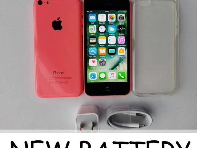 Apple iPhone 5c – 8 GB / 16 GB / 32GB – PINK (Unlocked) 90% NE W